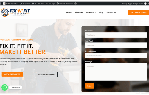 Handyman Website